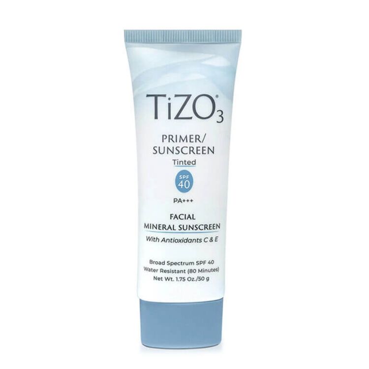 TIZO3 крем сонцезахисний-праймер з відтінком Facial Primer/Sunscreen Tinted SPF 40 PA+++ 50 г термін до 11.2026 (Ціна: 1 735 грн.)