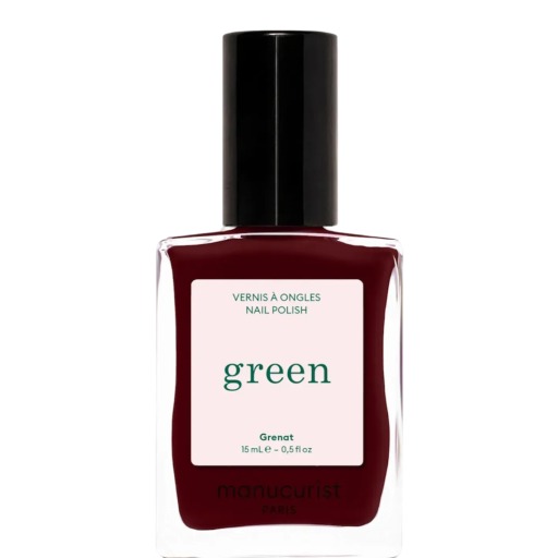 MANUCURIST лак для нігтів з гранатовим відтінком Green™ Grenat 15 мл