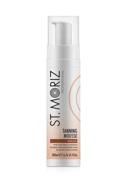 Автобронзат-мус для тіла середній відтінок ST.MORIZ Tanning Mousse Medium 200 мл (Ціна: 460 грн.)