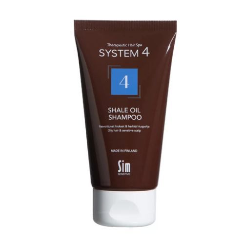SIM SENSITIVE System 4  Shale Oil Shampoo шампунь №4 для жирної і чутливої шкіри голови 75 мл