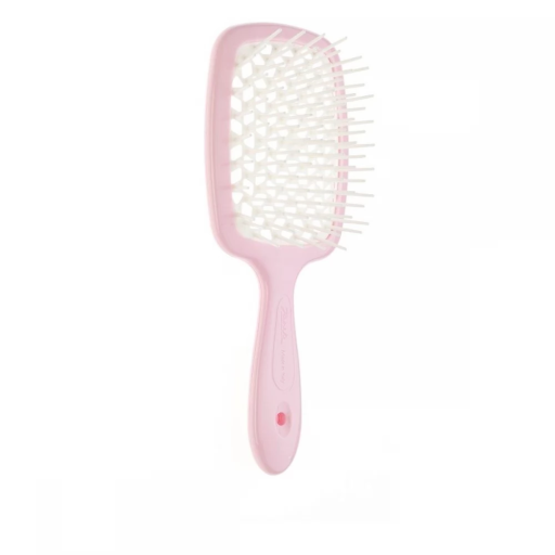 Расческа для волос нежно-розовая Janeke 1830 Superbrush The Original Italian 1 шт