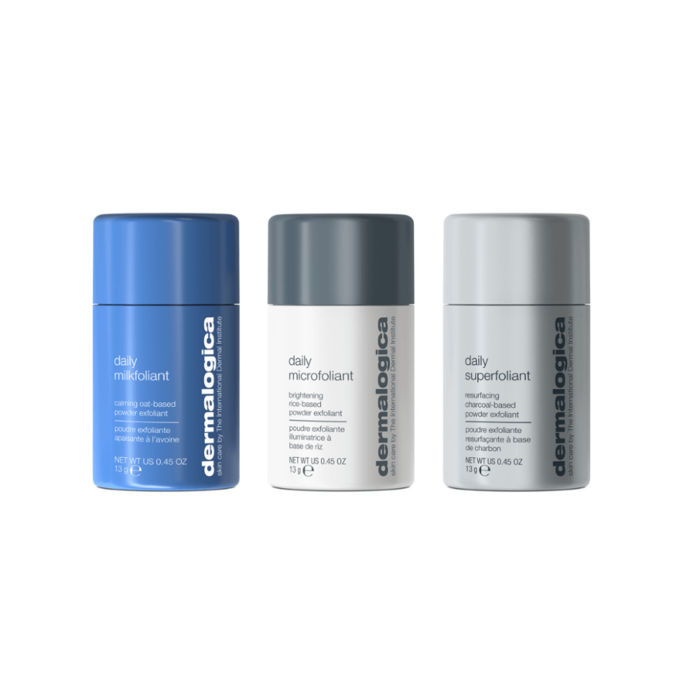 DERMALOGICA набір із трьох ексфоліантів Daily Skin Health Peeling Gift Set 3*13г уп (Ціна: 1 950 грн.)