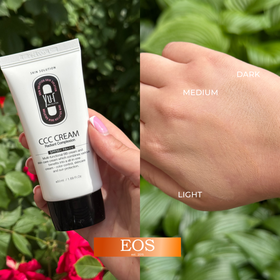 YU.R Skin Solution ССС Cream (Light) SPF50+ коригуючий крем для обличчя (світлий) 50 мл (Ціна: 2 190 грн.)