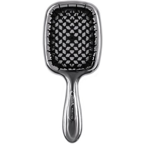 Расческа для волос cеребро с черным JANEKE Superbrush Limited Silver Black 1 шт (Цена: 1 400 грн.)