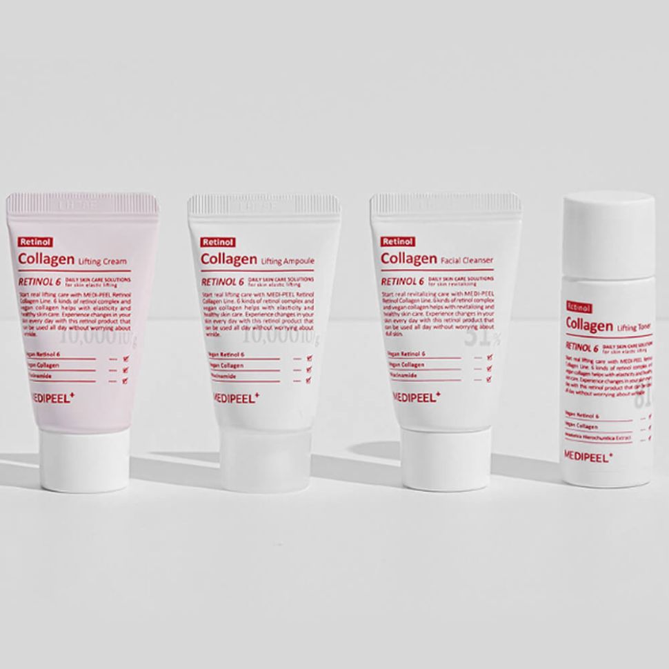Набор миниатюр с ретинолом и коллагеном MEDI-PEEL Retinol Collagen Lifting Trial Kit уп (Цена: 575 грн.)