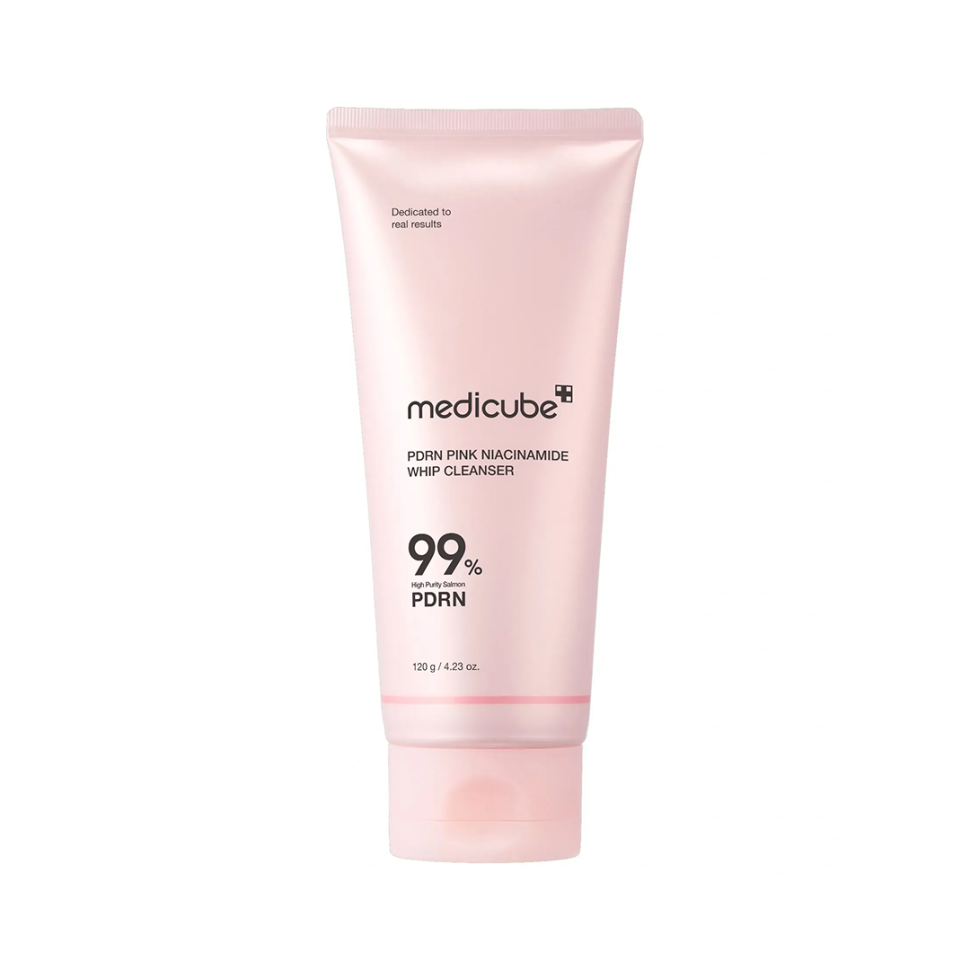 MEDICUBE очищувальна пінка з полінуклеотидами та ніацинамідом PDRN Pink Niacinamide Whip Cleanser 120 г  (Ціна: 990 грн.)