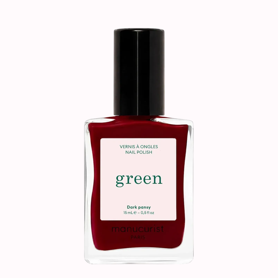 MANUCURIST лак для нігтів з бордовим відтінком Green™ Dark Pansy 15 мл (Ціна: 790 грн.)