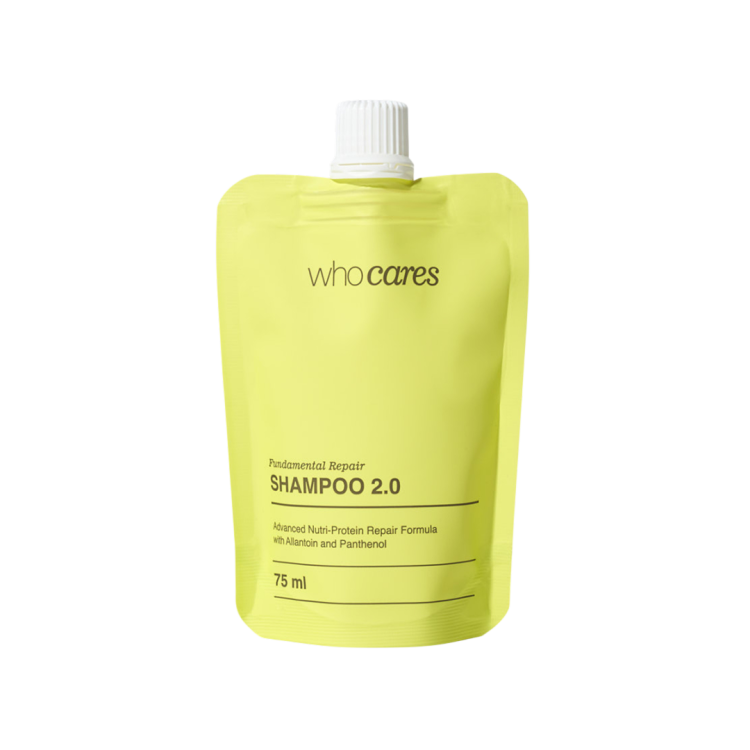 WHOCARES тревел-пак шампуню для глибокого очищення Shampoo 2.0 Fundamental Repair 75 мл (Ціна: 289 грн.)
