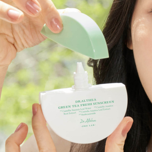 DR. ALTHEA сонцезахисний крем з екстрактом зеленого чаю Green Tea Fresh Sunscreen 45 мл