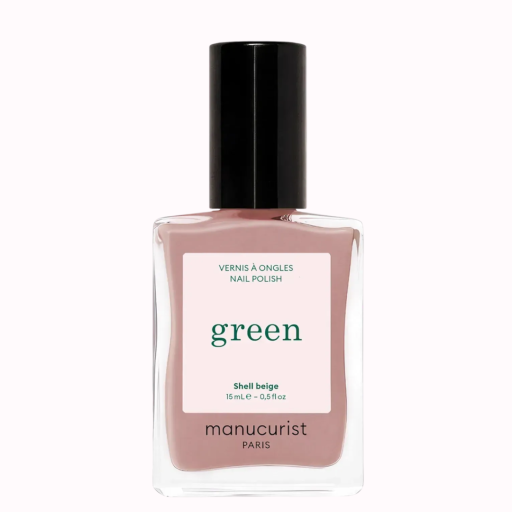 MANUCURIST лак для нігтів з нейтральним бежевим відтінком Green™ Shell Beige 15 мл
