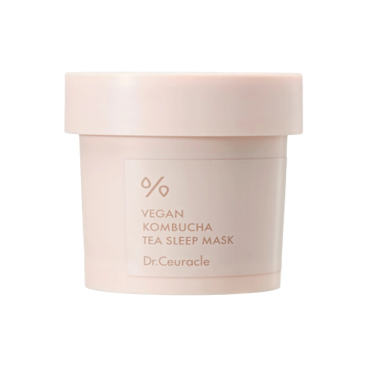 Веганская увлажняющая антиоксидантная маска для лица с экстрактом комбучи и бакучиолом DR.CEURACLE Vegan Kombucha Tea Sleep Mask 100 мл (Цена: 1 390 грн.)
