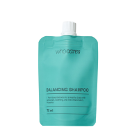 WHOCARES тревел-пак шампуню безсульфатного Balancing Shampoo 75 мл