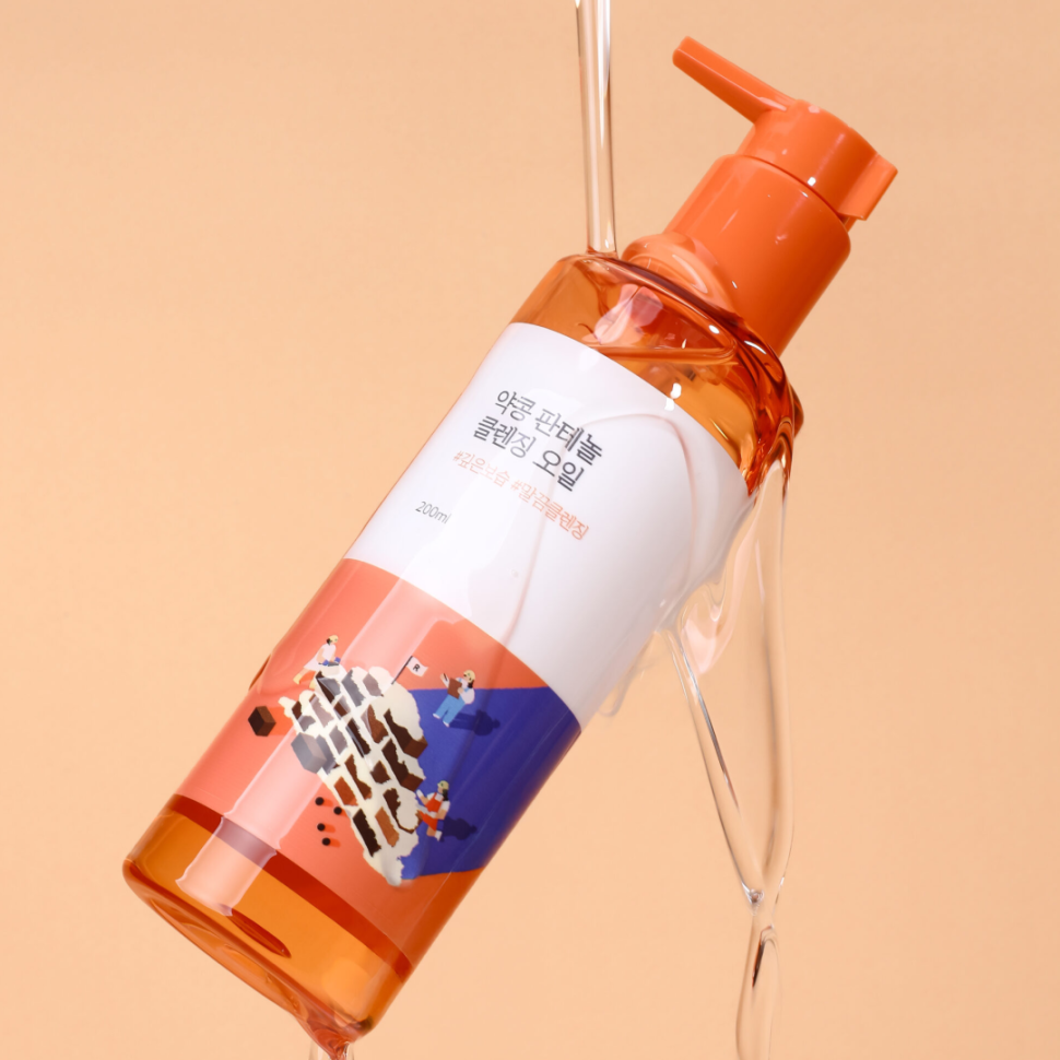 Гидрофильные масла с экстрактом соевых бобов и пантенолом ROUND LAB Soybean Panthenol Cleansing Oil 200 мл (Цена: 1 050 грн.)