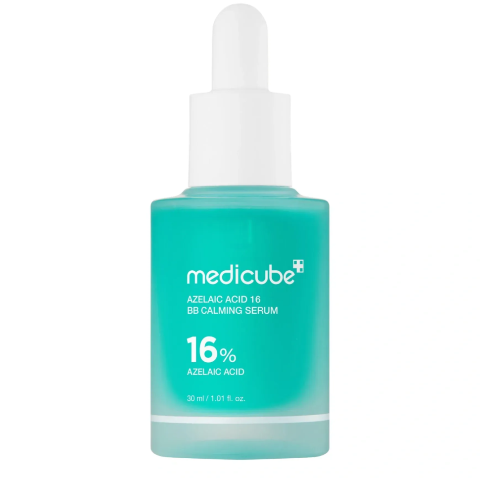 MEDICUBE заспокійлива сироватка з азелаїновою кислотою 16%  Azelaic Acid 16 BB Calming Serum 30 мл (Ціна: 1 190 грн.)