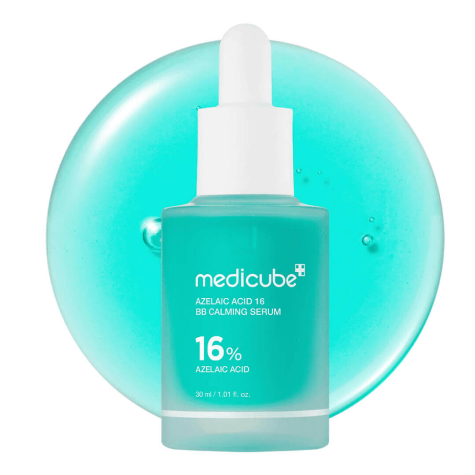 MEDICUBE заспокійлива сироватка з азелаїновою кислотою 16%  Azelaic Acid 16 BB Calming Serum 30 мл (Ціна: 1 190 грн.)