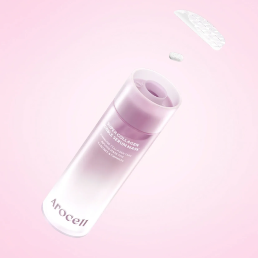 Пузырьковая сыворотка-маска с коллагеном AROCELL Collagen Bubble Serum Mask 90 г