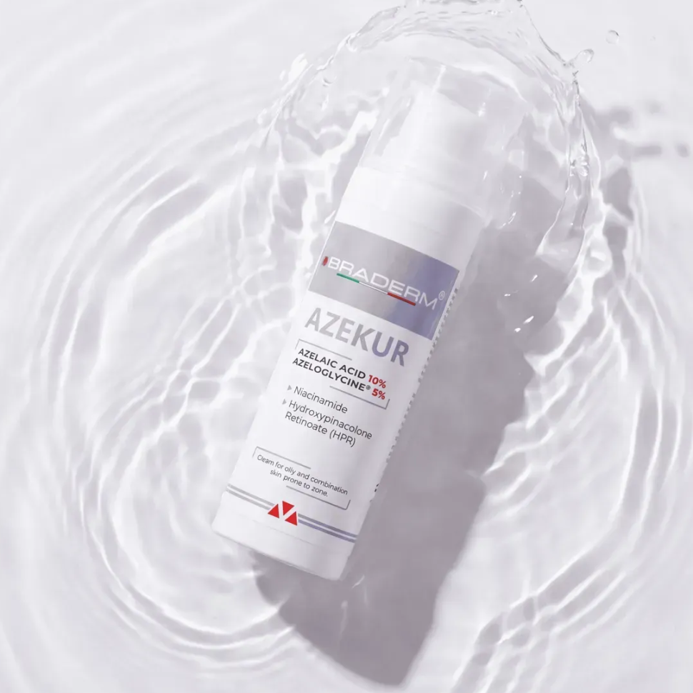 Крем для комплексного контроля акне и поддержки ремиссии BRADERM Azekur Cream (Азекур крем) 30 мл (Цена: 1 890 грн.)
