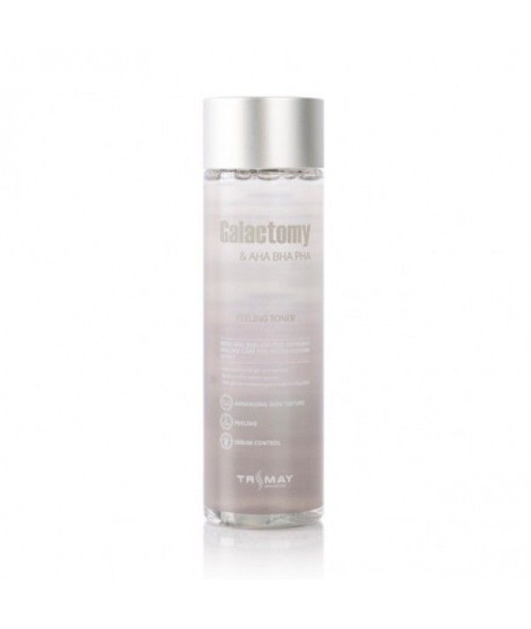 Отшелушивающий тонер с 3 видами кислот и галактомисисом TRIMAY Galactomy AHA-BHA-PHA Peeling Toner 210 мл (Цена: 310 грн.)