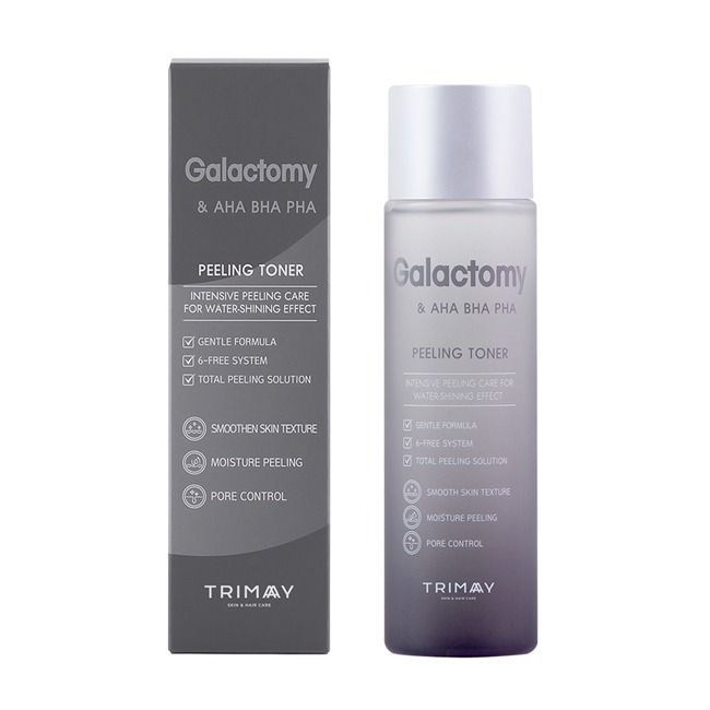 Отшелушивающий тонер с 3 видами кислот и галактомисисом TRIMAY Galactomy AHA-BHA-PHA Peeling Toner 210 мл (Цена: 310 грн.)