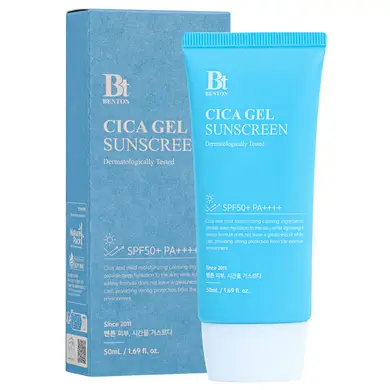 Увлажняющий солнцезащитный крем-сыворотка с центеллою BENTON CICA Gel Sunscreen Serum SPF50/PA++++ 50 мл