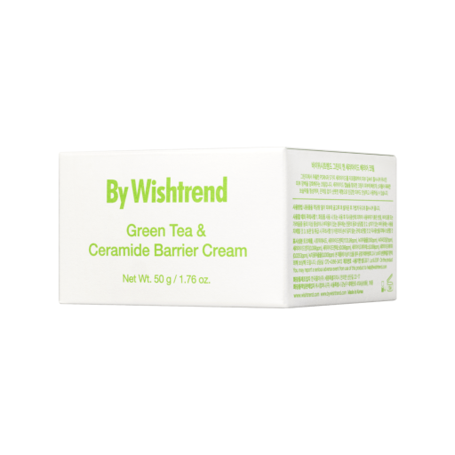 Восстанавливающий крем с зеленым чаем и церамидами BY WISHTREND Green Tea &amp; Ceramide Barrier Cream 50 мл