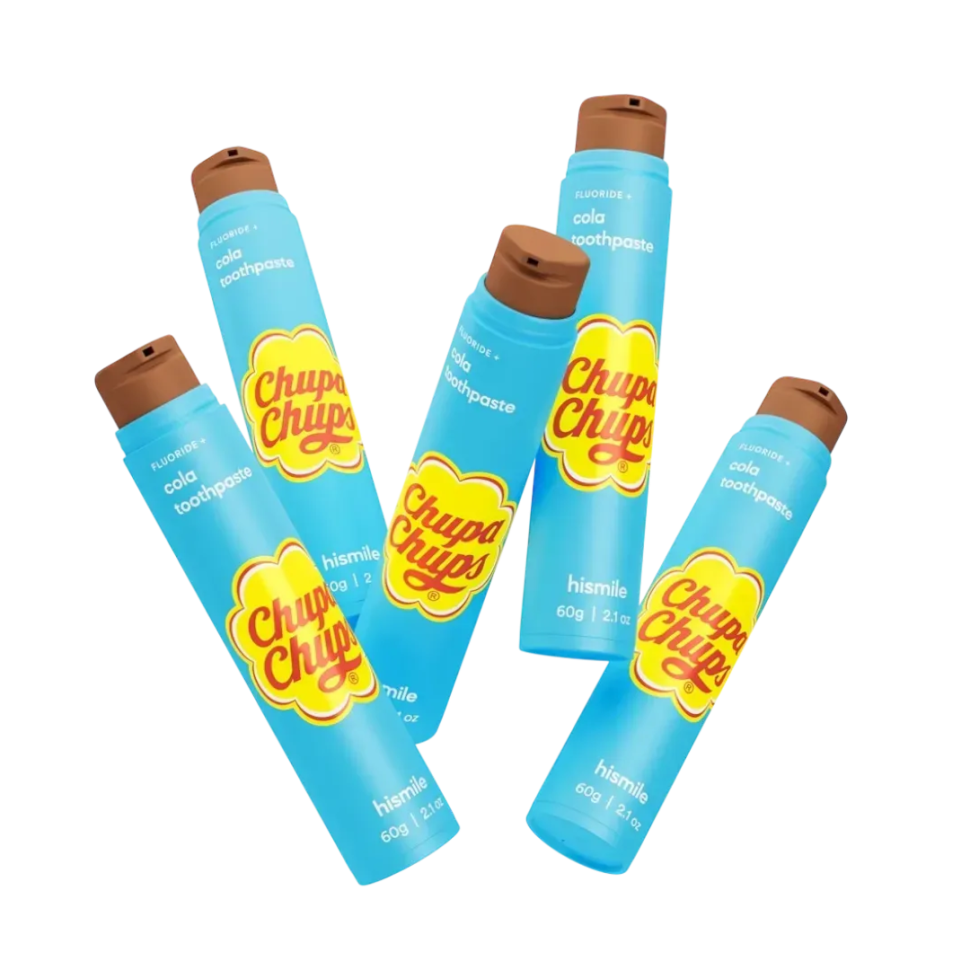HISMILE зубна паста зі смаком кока коли Chupa Chups Cola Toothpaste 60 г (Ціна: 535 грн.)