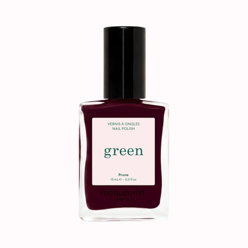 MANUCURIST лак для нігтів з сливовим відтінком Green™ Prune 15 мл