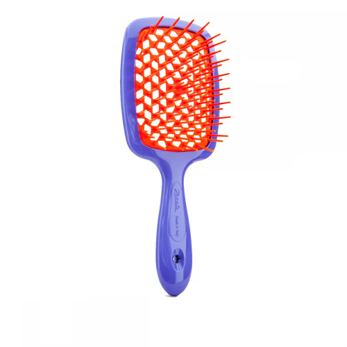 Расческа для волос фиолетовая с оранжевым Janeke 1830 Superbrush The Original Italian 1 шт (Цена: 675 грн.)