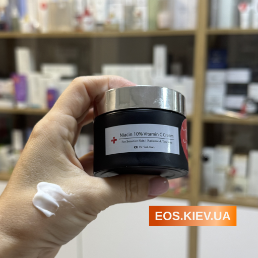 Антиоксидантный крем с ниацинамидом 10% и витамином С CUSKIN Dr.Solution Niacin 10% Vitamin C Cream 50 мл