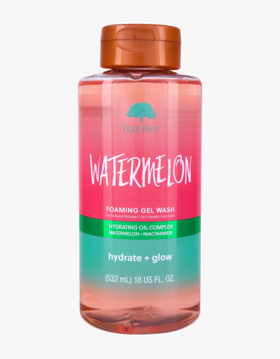 Гель для душа сочный арбуз TREE HUT Watermelon Foaming Gel Wash 532 мл  (Цена: 800 грн.)