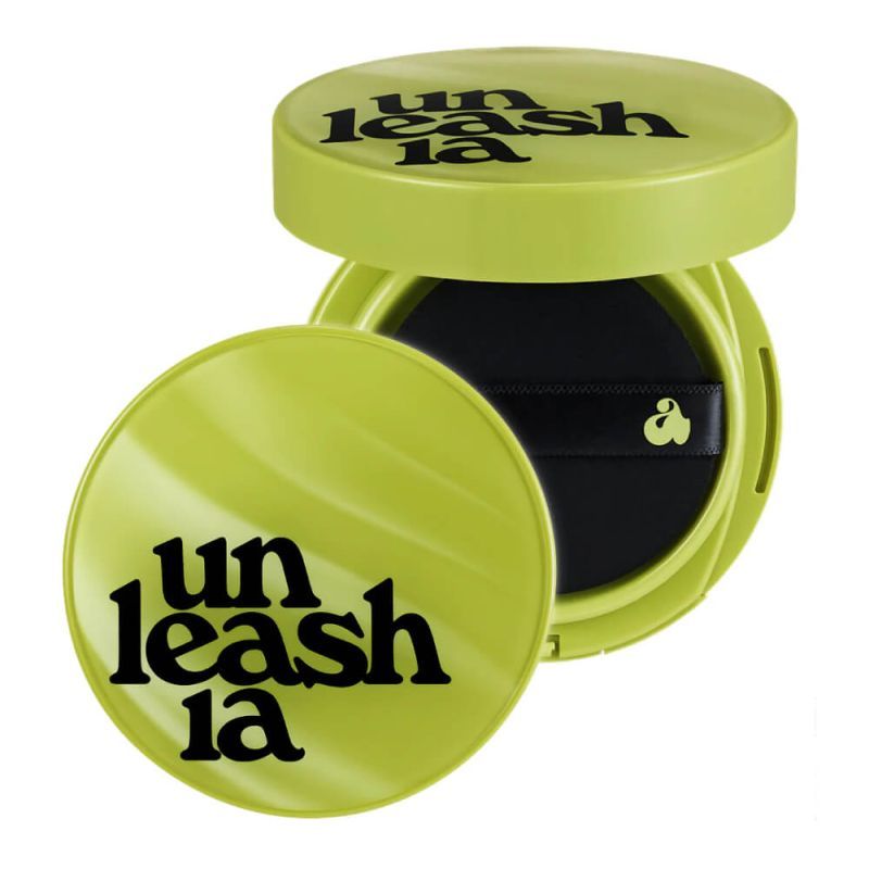 Сатиновый стойкий тональный кушон 18 C (Seashell) UNLEASHIA Healthy Green Cushion SPF30/PA++  (Цена: 1 089 грн.)