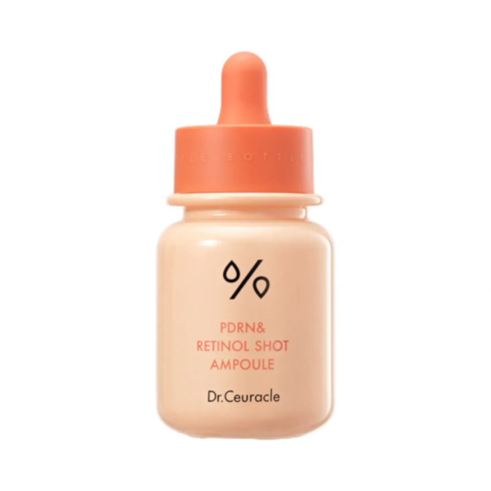 DR.CEURACLE PDRN & Retinol Shot Ampoule антивікова сироватка з полінуклеотидами, ретинолом та спікулами 30 мл (Ціна: 990 грн.)