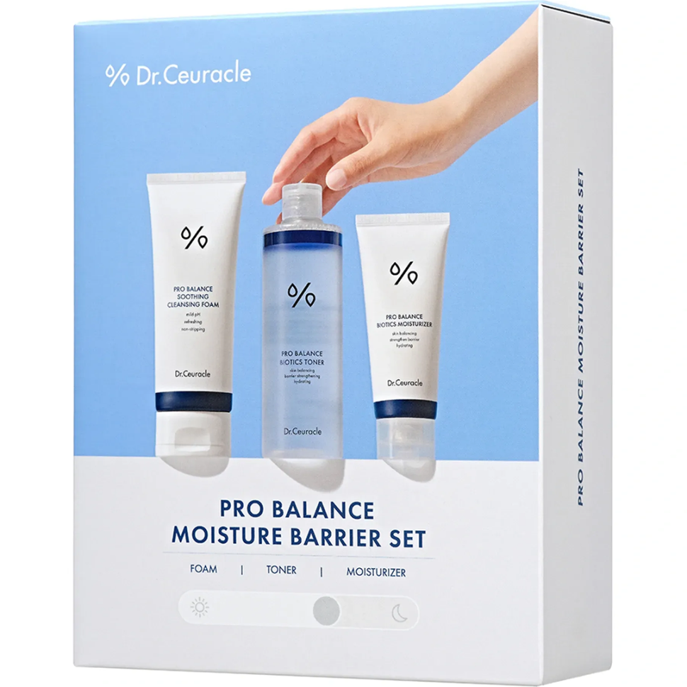 Набор для увлажнения и восстановления барьера кожи DR.CEURACLE Pro Balance Moisture Barrier Set уп (Цена: 3 025 грн.)