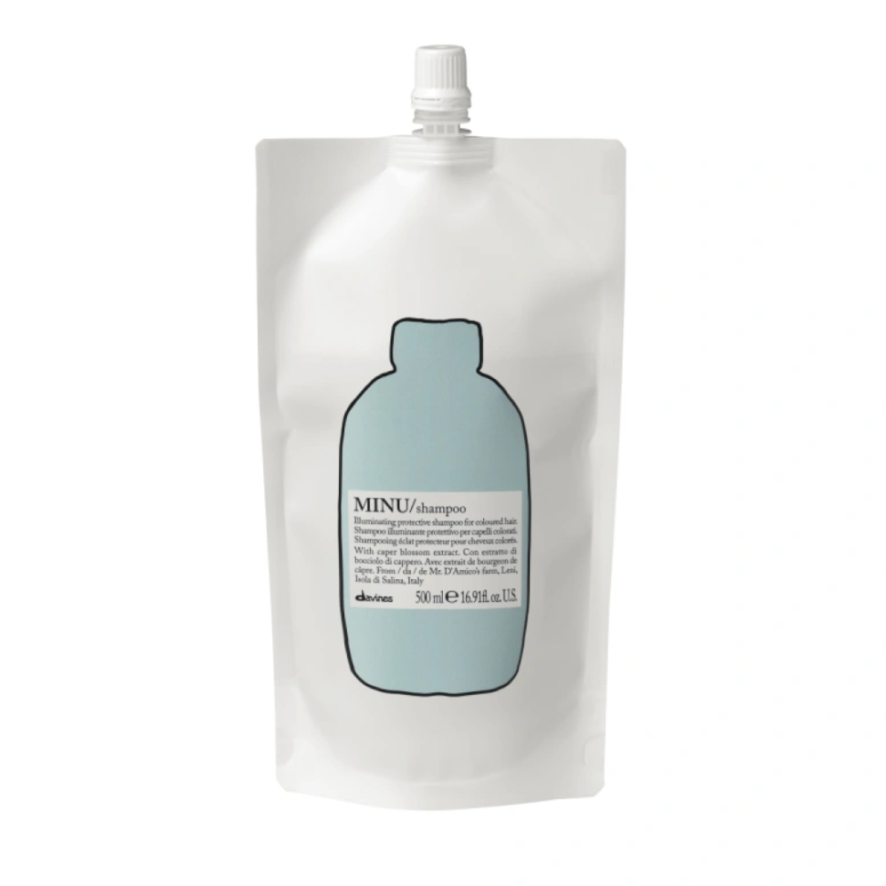Шампунь для окрашенных волос рефил DAVINES MINU Shampoo 500 мл  (Цена: 1 589 грн.)