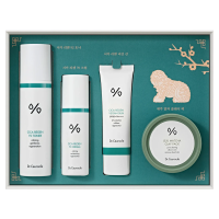 Набор для чувствительной кожи лица "Сила растений" DR.CEURACLE Green Essential Set уп