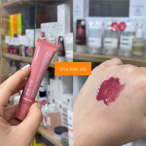 Солнцезащитный бальзам для губ Пыльная роза TRANSPARENT LAB Tinted Lipgloss SPF 50 Dusty Rose 15 мл 