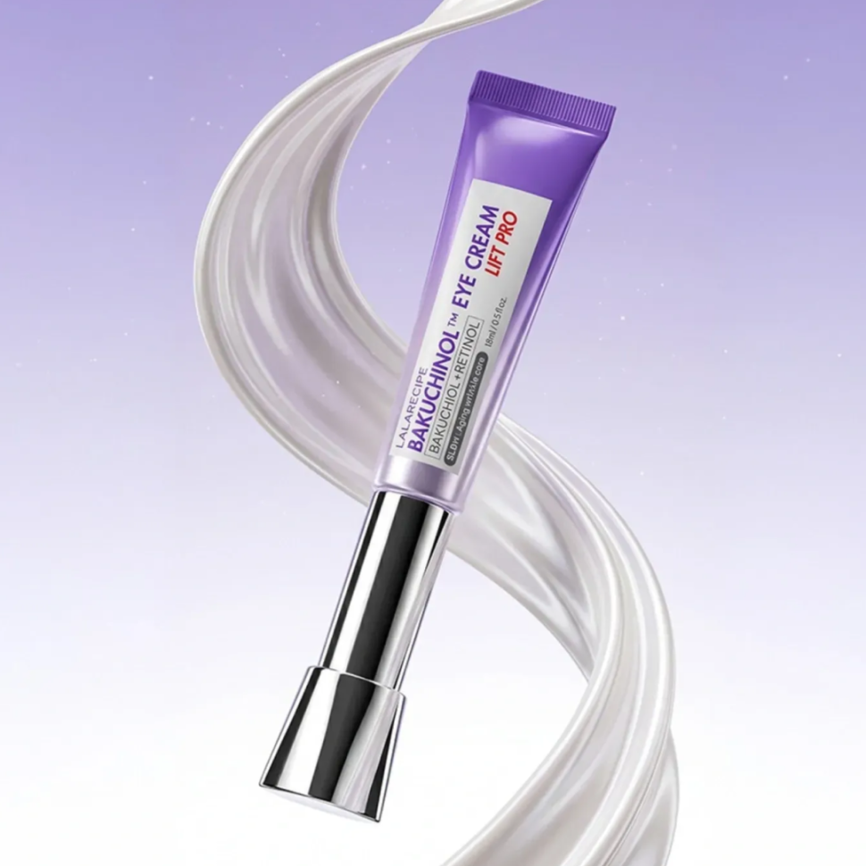 Лифтинг-крем для зоны вокруг глаз с EMS-аппликатором LALARECIPE Bakucinol Eye Cream Lift Pro 15 мл (Цена: 1 450 грн.)