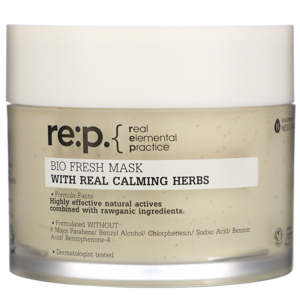 Био свежая маска с настоящими успокаивающими травами RE:P NEOGEN BIO FRESH Mask With Real Calming Herbs 130 г (Цена: 550 грн.)