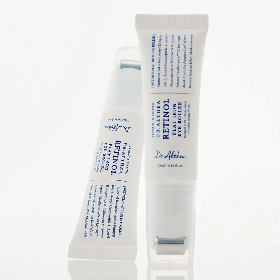 Ретиноловая сыворотка для зоны вокруг глаз с роллером-аппликатором DR. ALTHEA Retinol Flat Iron Eye Roller 25 мл (Цена: 837 грн.)