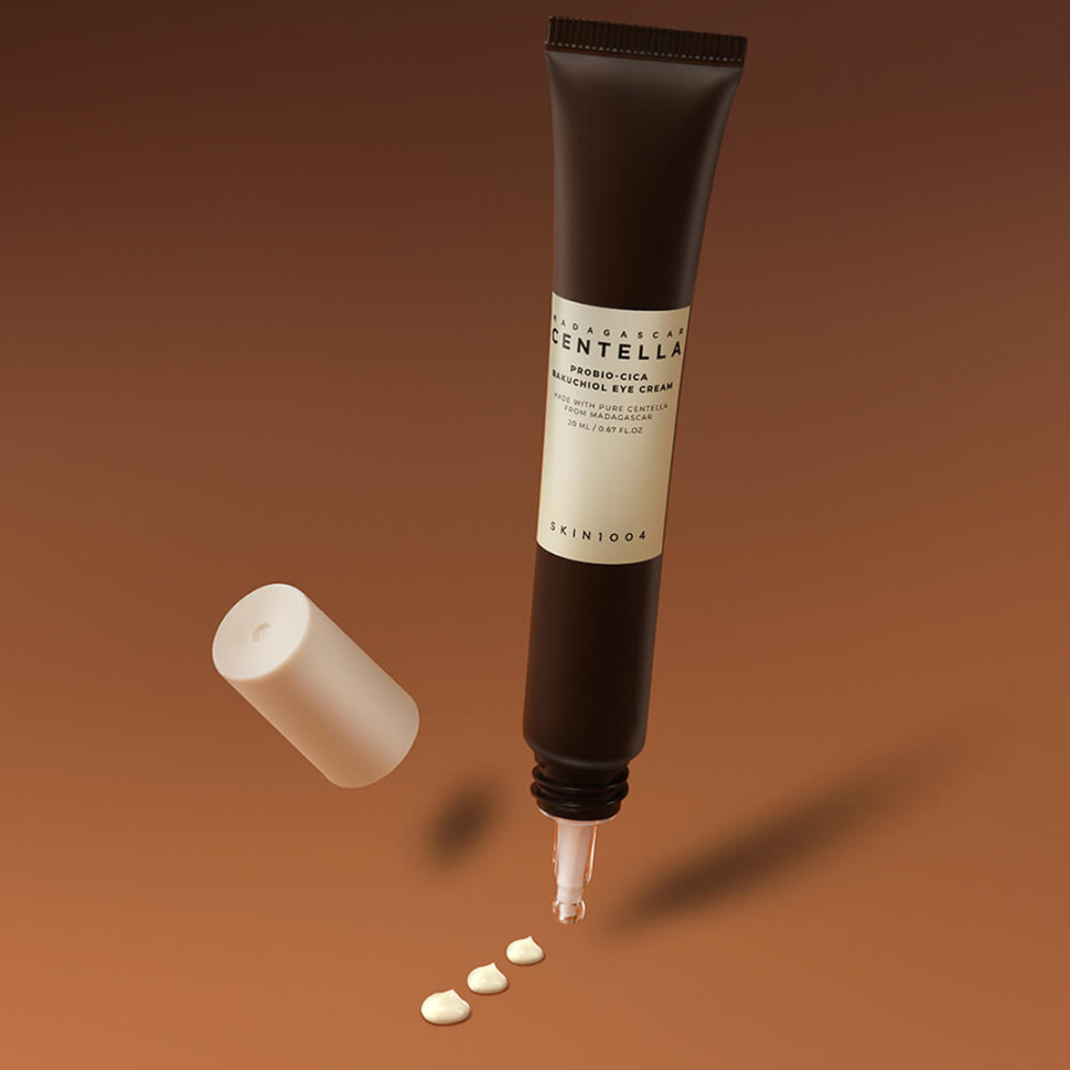 Антивозрастной крем под глаза с бакучиолом SKIN1004 Madagascar Centella Probio-Cica Bakuchiol Eye Cream 20 мл (Цена: 750 грн.)