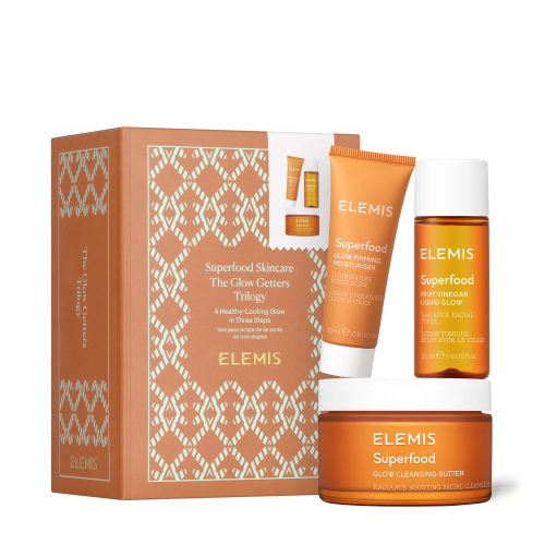 ELEMIS Superfood The Glow-Getters Trilogy Gift Set набір для обличчя Суперфуд тріо здорова шкіра (Ціна: 1 680 грн.)