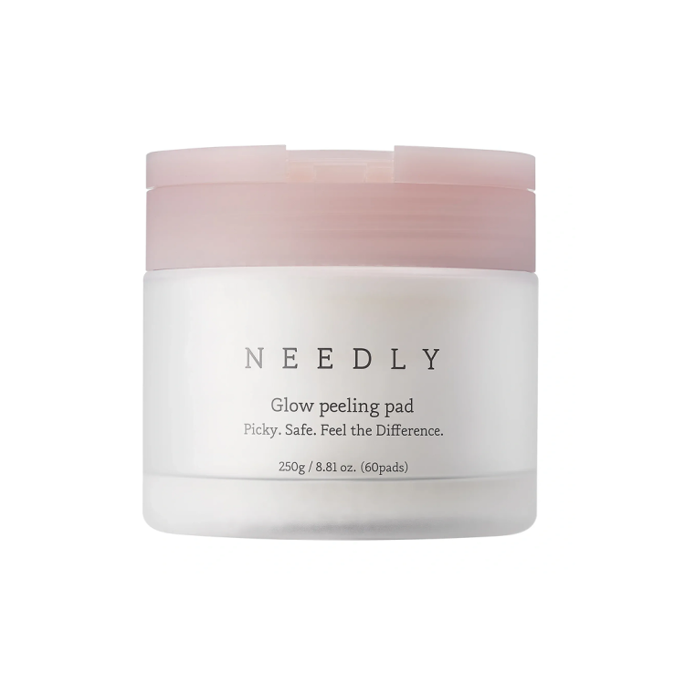 Пилинг-педы для обновления и сияния проблемной кожи NEEDLY Glow peeling pad 60 шт (Цена: 1 200 грн.)