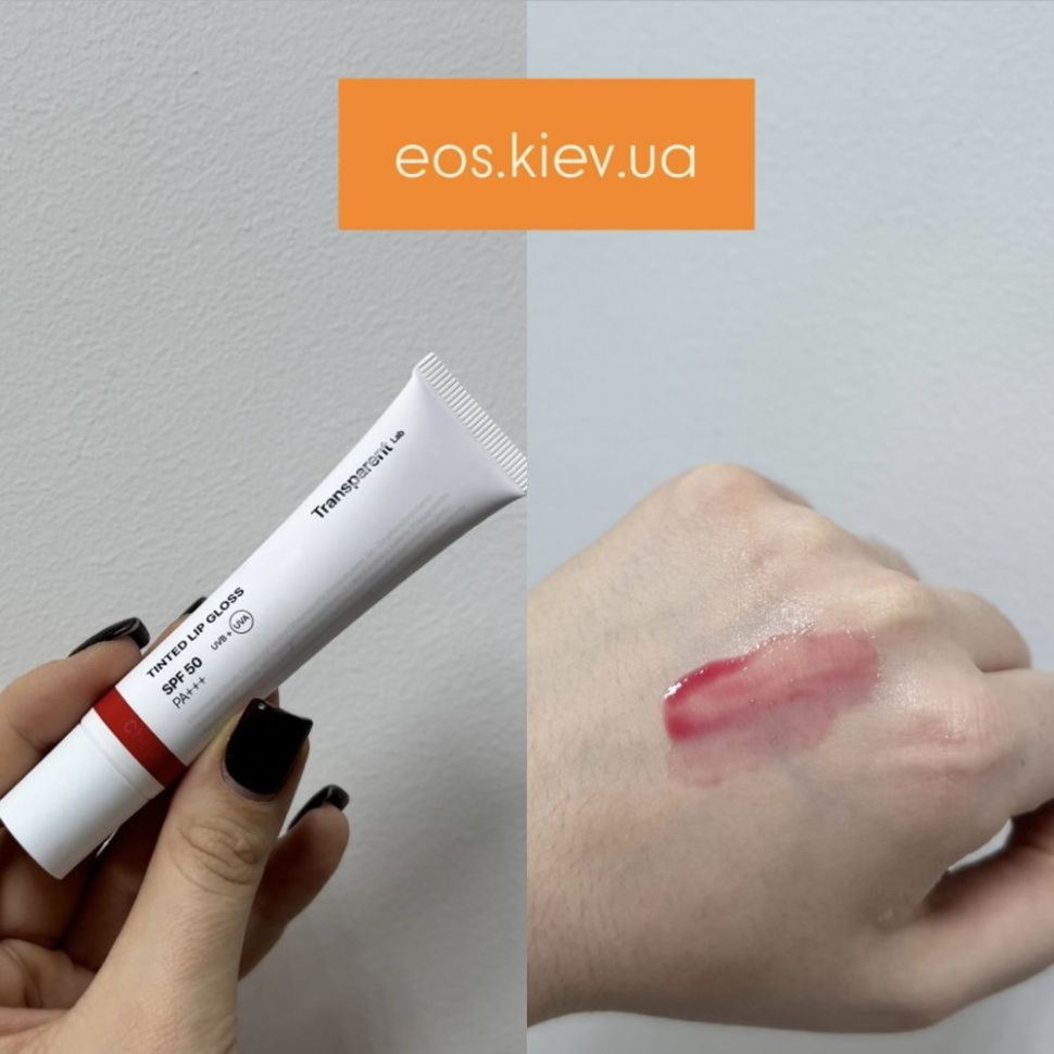 TRANSPARENT LAB бальзам для губ Cherry Tinted Lip Gloss SPF50 (розформування) 15 мл   (Ціна: 582 грн.)