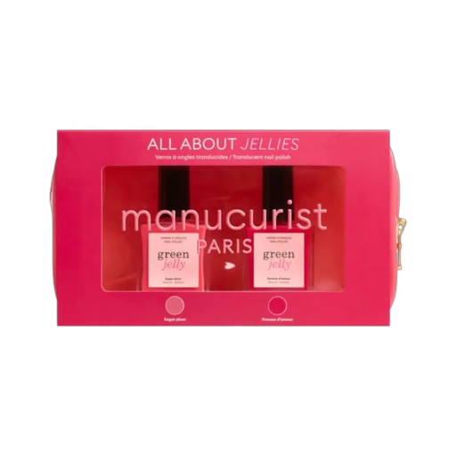 Набор лаков для ногтей в косметичке MANUCURIST Green Jelly Pouch Set уп