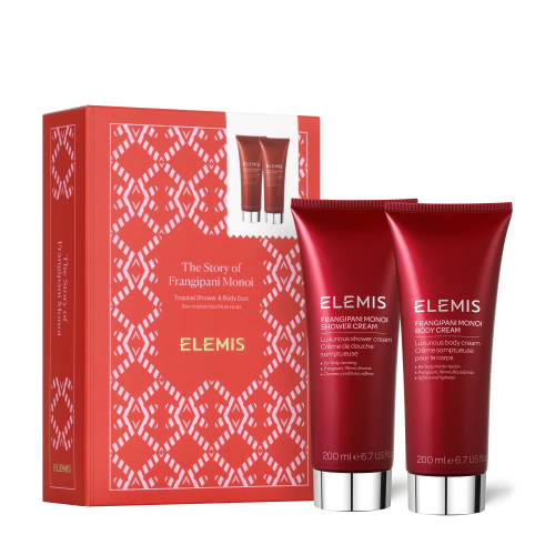 ELEMIS The Story of Frangipani Monoi Gift Set набір засобів для душу Франжипані (Ціна: 1 850 грн.)
