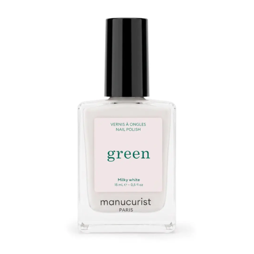 MANUCURIST лак для нігтів з молочним відтінком Green Milky White 15 мл
