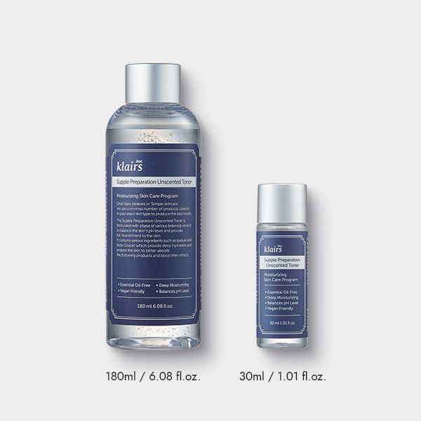 Тонер смягчающий для лица DEAR, KLAIRS Supple Preparation Unscented Toner (Цена: 1 045 грн.)
