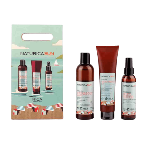 Набор для защиты волос летом полноразмерный RICA Naturica Sun Set уп