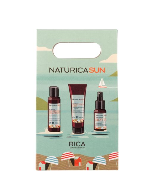 Набор для защиты волос летом полноразмерный RICA Naturica Sun Set уп