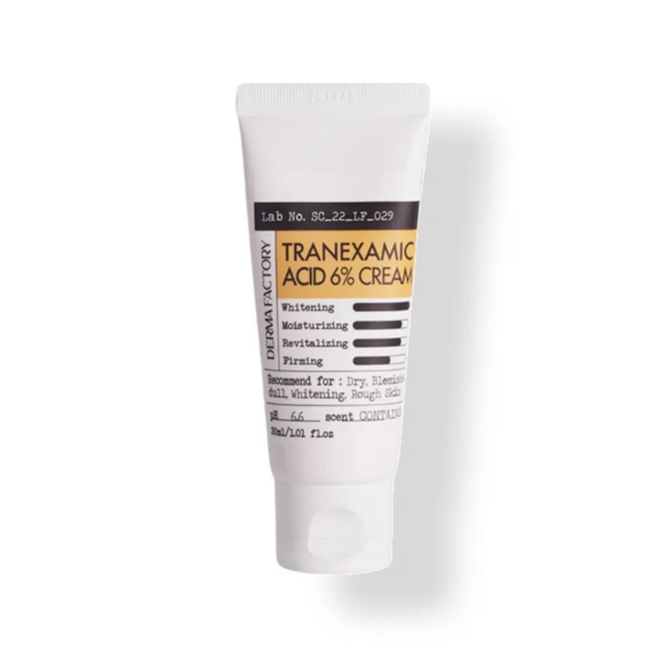 Осветляющий крем для лица с транексамовой кислотой DERMA FACTORY Tranexamic Acid 6% Cream 30 мл (Цена: 675 грн.)